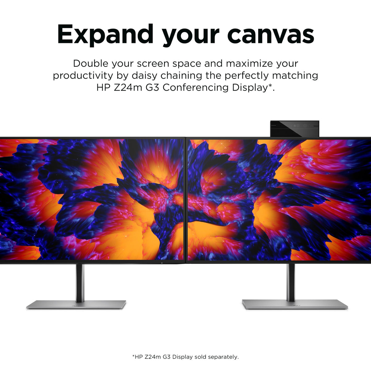 HP Z24Q G3 - 60.5 cm (23.8&quot;) - 2560 x 1440 pixels QHD Monitor