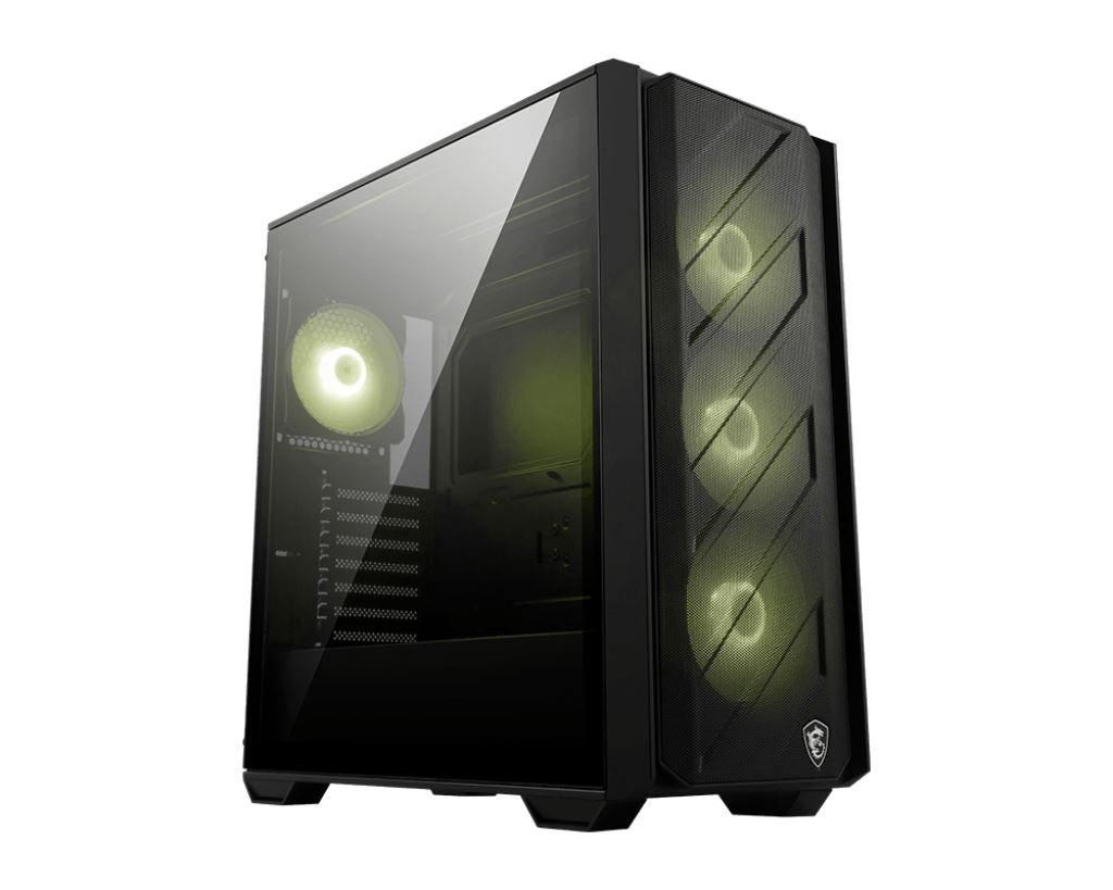 MSI MAG FORGE 330R AIRFLOW computer case Midi Tower Black, Transparent