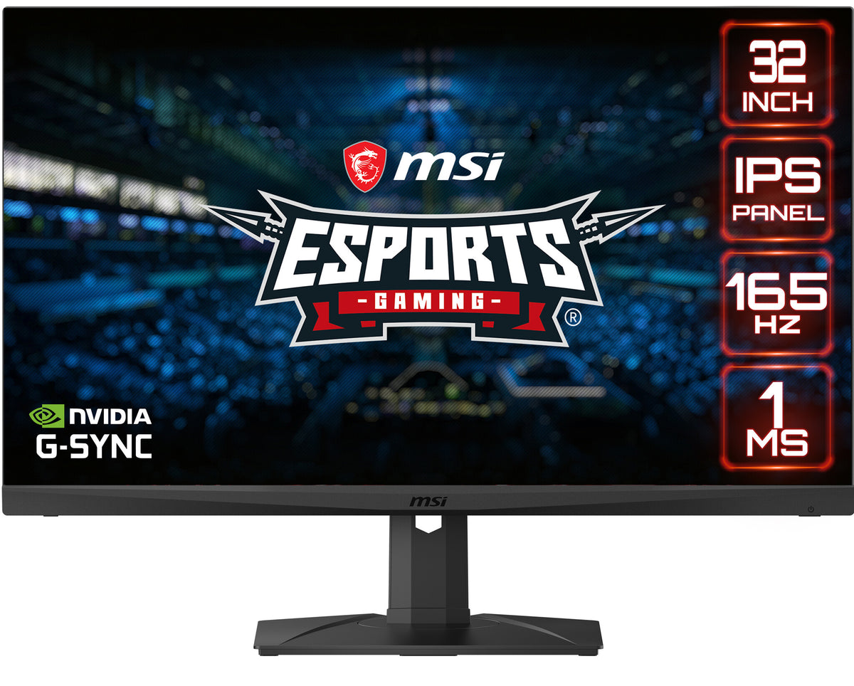 MSI Optix MAG321QR - 80 cm (31.5") - 2560 x 1440 pixels WQHD Monitor