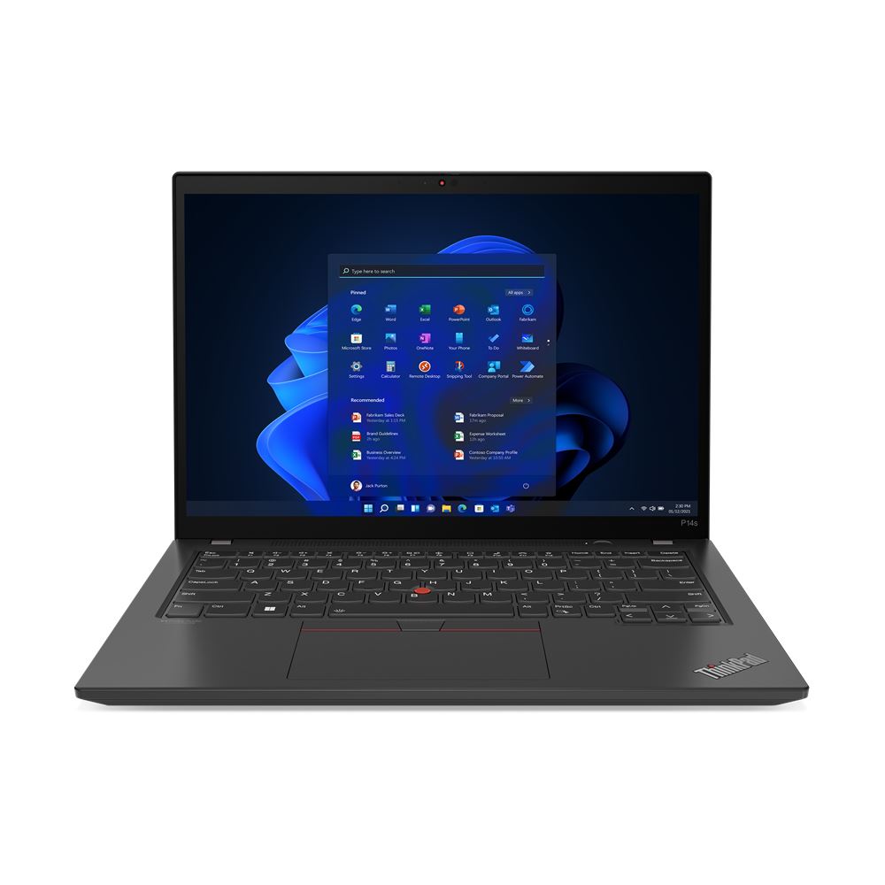 Lenovo ThinkPad P14s Gen 3 i7-1260P Notebook 35.6 cm (14&quot;) Touchscreen Full HD+ Intel Core i7 16 GB DDR4-SDRAM 512 GB SSD NVIDIA Quadro T550