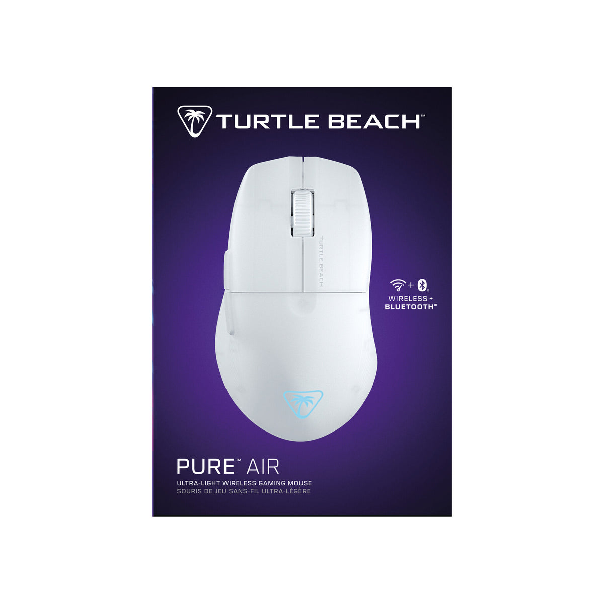 Turtle Beach Pure Air - Ultra-Light RGB Wireless Gaming Mouse in White - 26,000 DPI