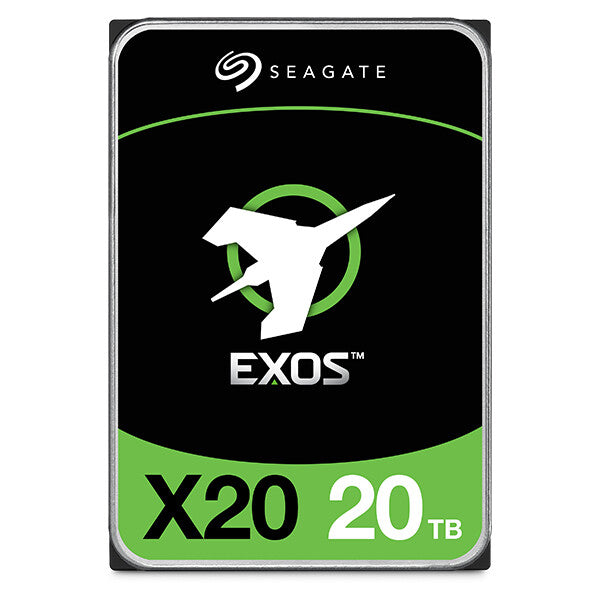Seagate Enterprise Exos X20 - 7.2K RPM FastFormat™ SAS 3.5" HDD - 20 TB
