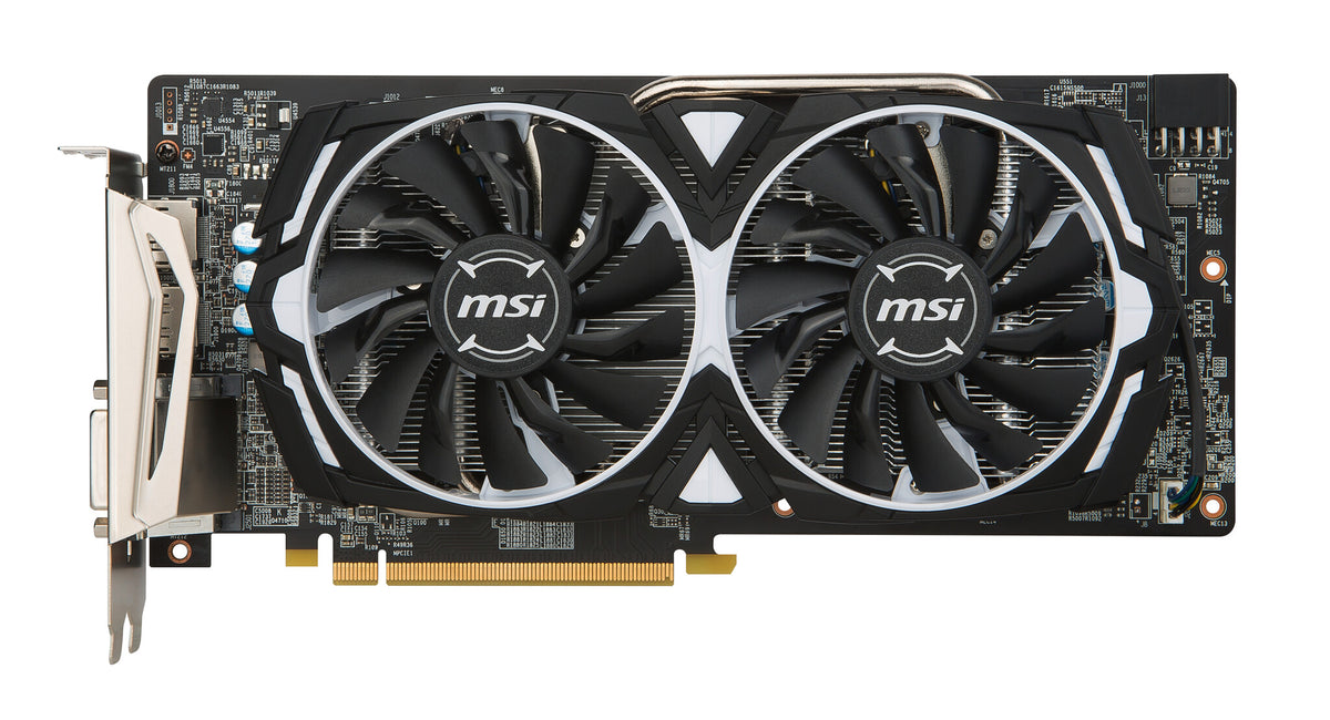 MSI ARMOR OC - AMD 8 GB GDDR5 Radeon RX 580 graphics card