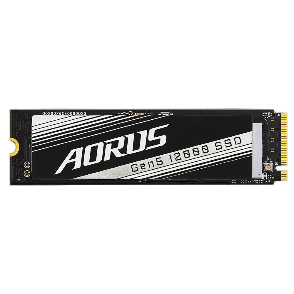 Gigabyte AORUS Gen5 12000 - PCI Express 5.0 3D TLC NAND NVMe M.2 SSD - 2 TB