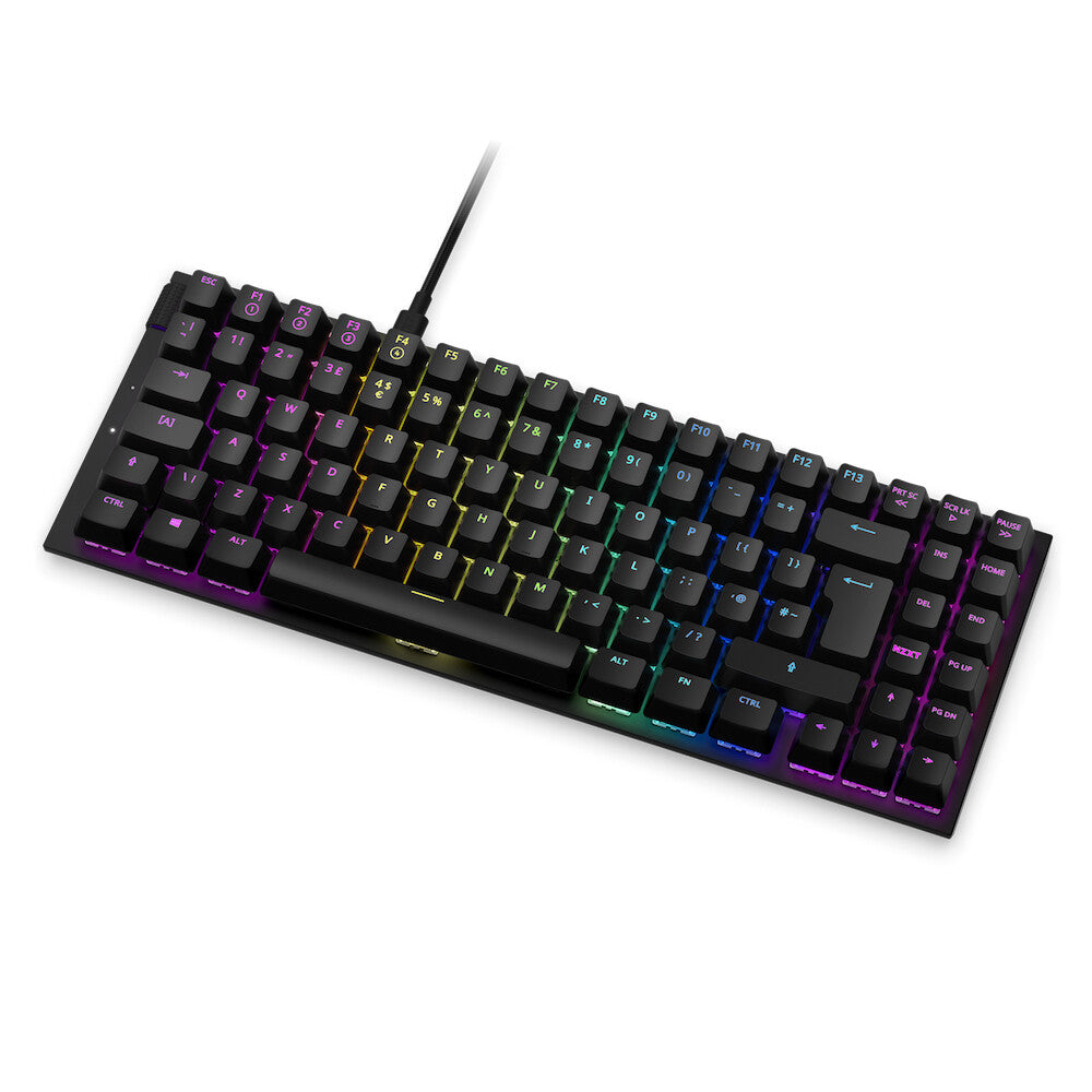 NZXT Function MiniTKL - USB Wired RGB Mechanical Keyboard in Black (QWERTY UK)