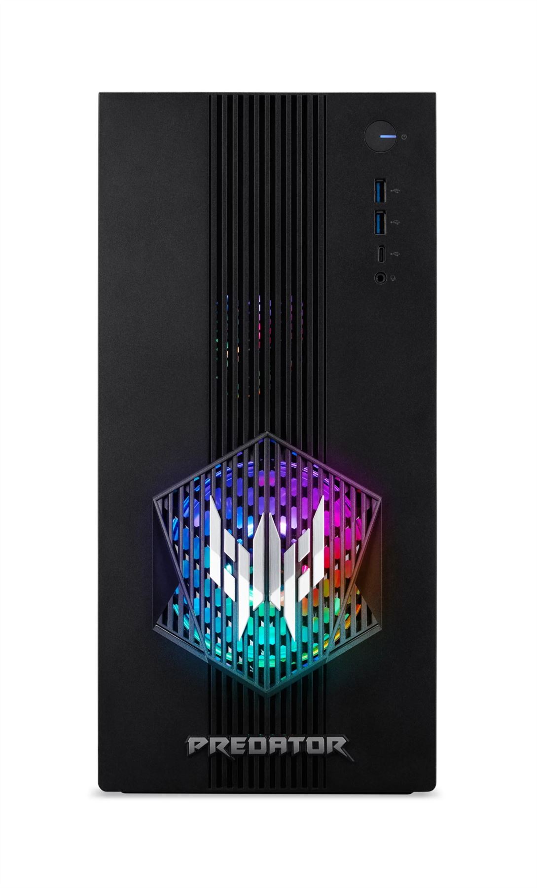 Acer Predator PO3-665 Intel® Core™ i5 i5-14400F 32 GB DDR4-SDRAM 1 TB SSD NVIDIA GeForce RTX 5060 Ti Windows 11 Home Desktop PC Black