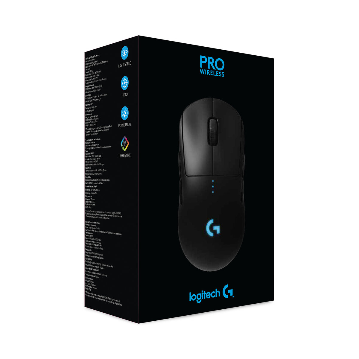 Logitech G - G PRO Wireless Gaming Mouse - 25,600 DPI