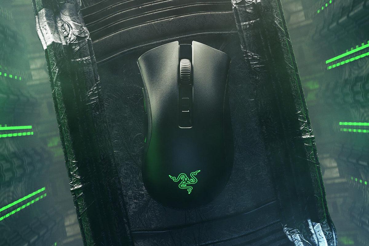 Razer DeathAdder V2 Pro - Bluetooth + USB Type-A Optical Mouse - 20,000 DPI