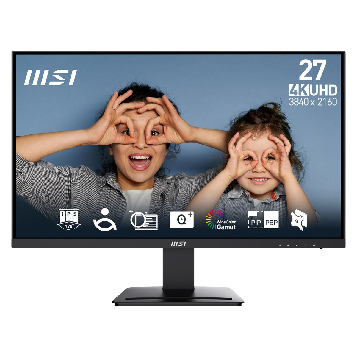 MSI Pro MP273U computer monitor 68.6 cm (27&quot;) 3840 x 2160 pixels 4K Ultra HD Black