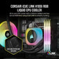 Corsair iCUE LINK H100i RGB - Liquid Processor Cooling Kit in Black - 240mm