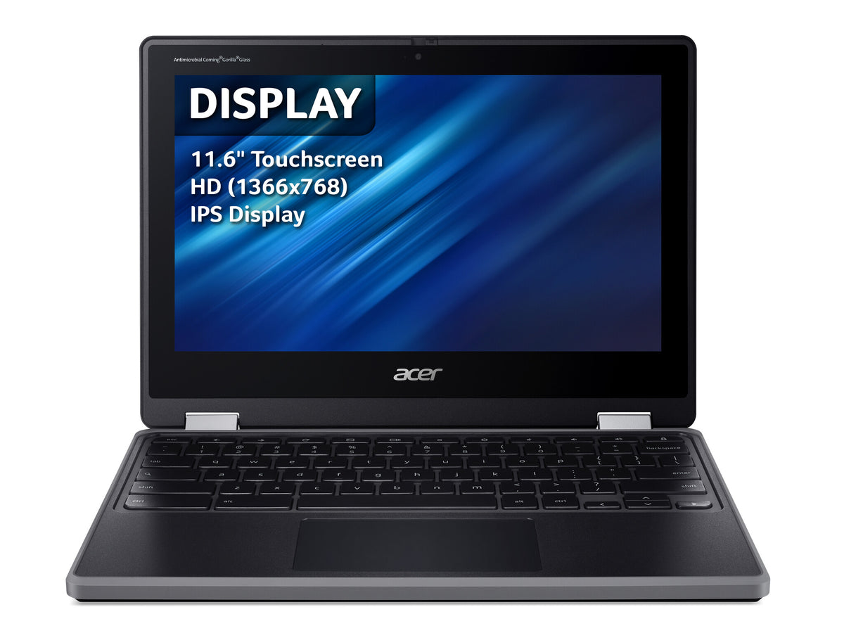 Acer Chromebook Spin 311 - 29.5 cm (11.6") - Touchscreen - MediaTek M8183C - 4 GB LPDDR4x-SDRAM - 64 GB eMMC - Wi-Fi 5 - ChromeOS - Black
