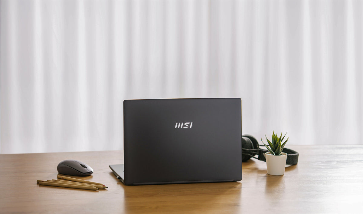 MSI Modern 15 Laptop - 39.6 cm (15.6") - AMD Ryzen™ 5 7530U - 8 GB DDR4-SDRAM - 512 GB SSD - Wi-Fi 6E - Windows 11 - Black