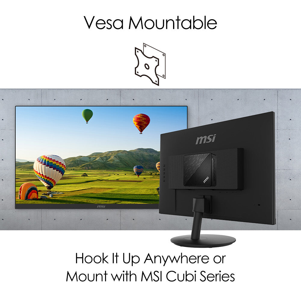 MSI Pro MP242 - 60.5cm (23.8&quot;) - 1920 x 1080 pixels FHD Monitor