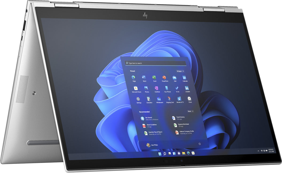 HP Elite x360 830 G10 Hybrid (2-in-1) - Touchscreen - 33.8 cm (13.3&quot;) - Intel® Core™ i5-1335U - 16 GB - 512 GB SSD - Wi-Fi 6E - Windows 11 Pro - Silver