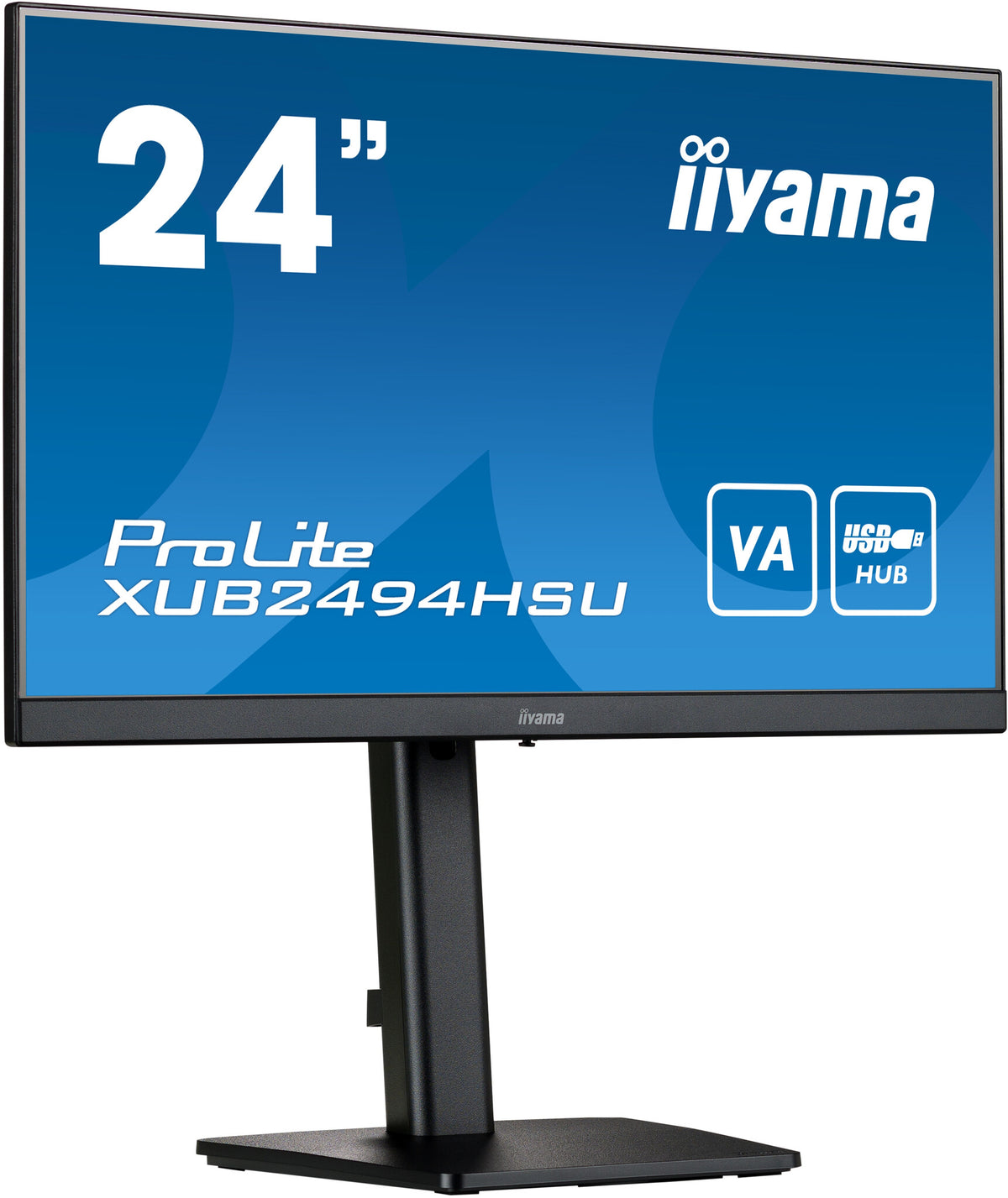 iiyama ProLite XUB2494HSU-B2 - 60.5 cm (23.8&quot;) - 1920 x 1080 pixels FHD LED Monitor