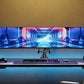 Neomounts NM-D775DX3BLACK - Desk monitor mount for 43.2 cm (17") to 68.6 cm (27")