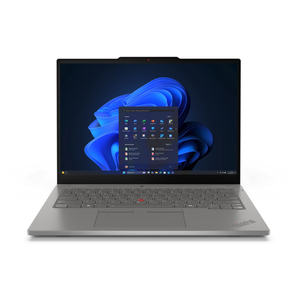 Lenovo ThinkPad L13 2-in-1 Gen 6 (Intel) Intel Core Ultra 7 255U Hybrid (2-in-1) 33.8 cm (13.3") Touchscreen WUXGA 16 GB LPDDR5x-SDRAM 512 GB SSD Wi-Fi 6E (802.11ax) Windows 11 Pro UK English Grey
