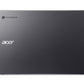 Acer Chromebook 514 - 35.6 cm (14") - Intel® Core™ i3-1115G4 - 8 GB DDR4x-SDRAM - 128 GB SSD - Wi-Fi 6 - ChromeOS - Grey