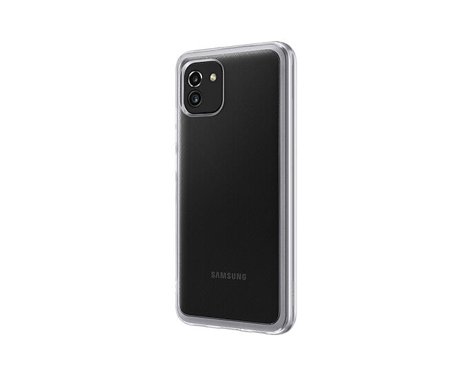 Samsung Soft Clear Cover for Galaxy A03 in Transparent
