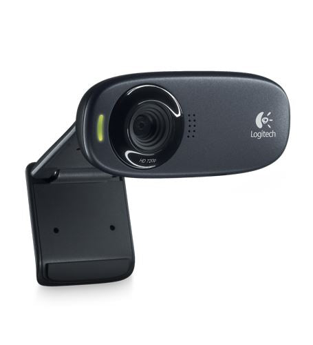 Logitech HD C310 webcam 1280 x 720 pixels USB 2.0 Black