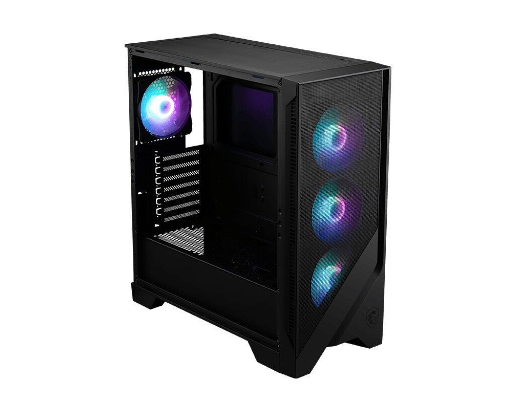 MSI MAG FORGE 320R AIRFLOW Micro Tower in Black