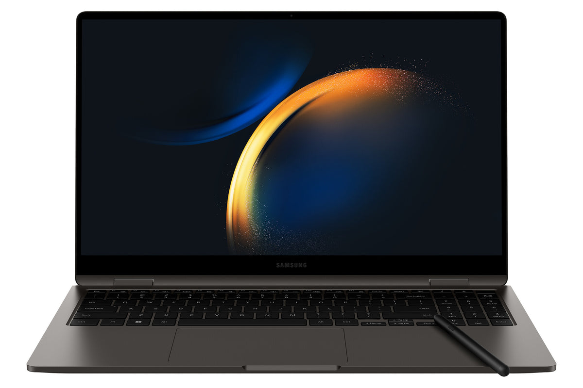 Samsung Galaxy Book3 360 Hybrid (2-in-1) - 39.6 cm (15.6&quot;) - Touchscreen - Intel® Core™ i5-1340P - 8 GB LPDDR4x-SDRAM - 256 GB SSD - Wi-Fi 6E - Windows 11 Home - Graphite