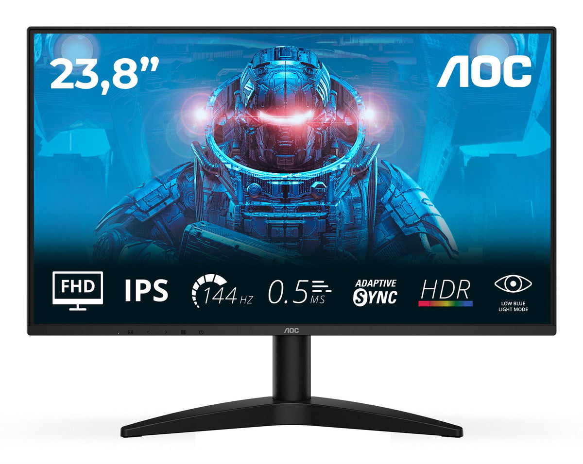 AOC 24B36X computer monitor 60.5 cm (23.8&quot;) 1920 x 1080 pixels Full HD LED Black