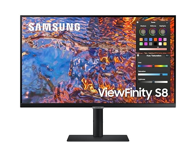 Samsung LS27B800PXU 68.6 cm (27&quot;) 3840 x 2160 pixels 4K Ultra HD IPS Black Monitor