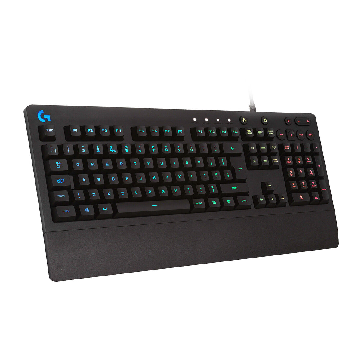 Logitech G - G213 Prodigy - USB Wired RGB Gaming Keyboard in Black (QWERTZ German)