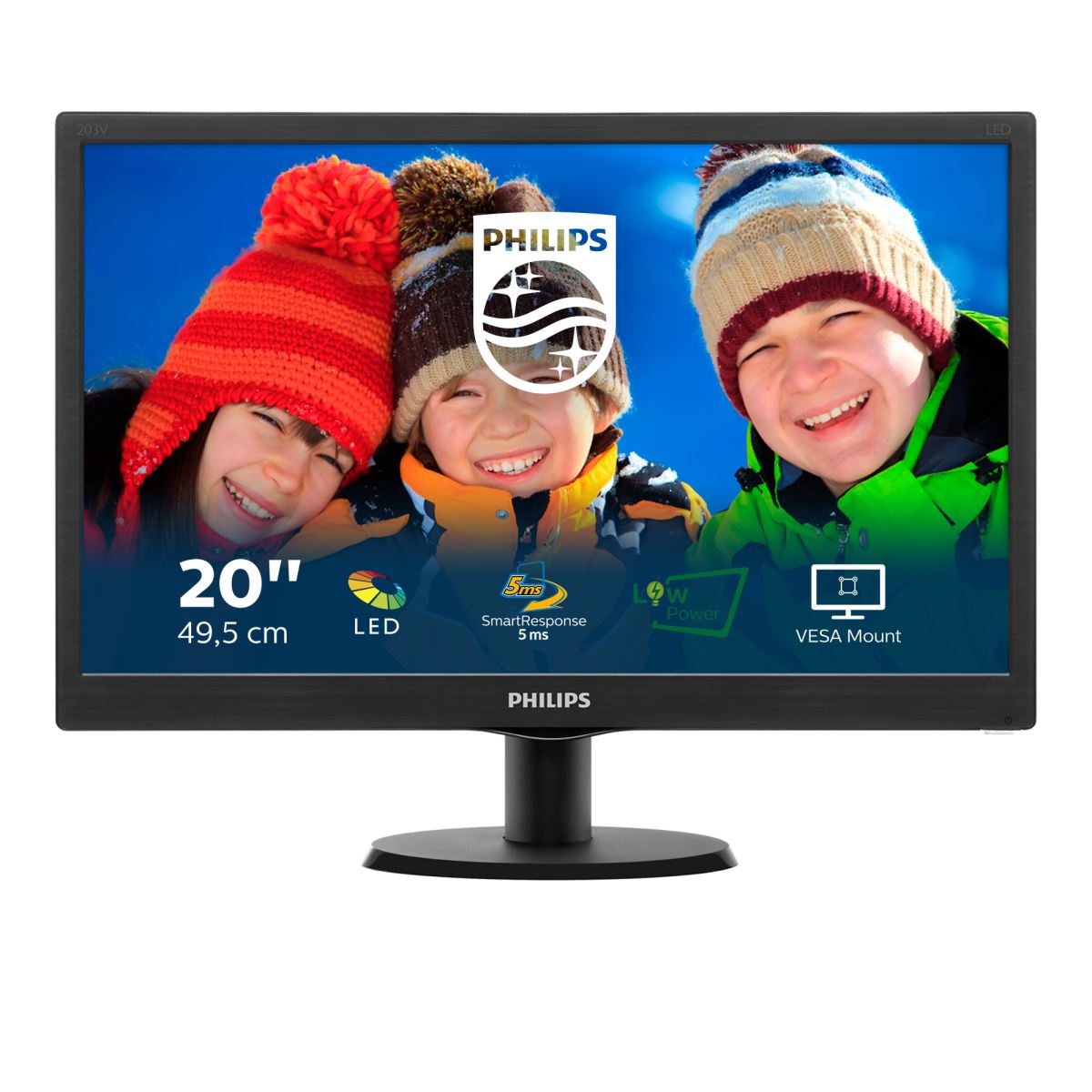 Philips V Line LCD Monitor with SmartControl Lite 203V5LSB26/10