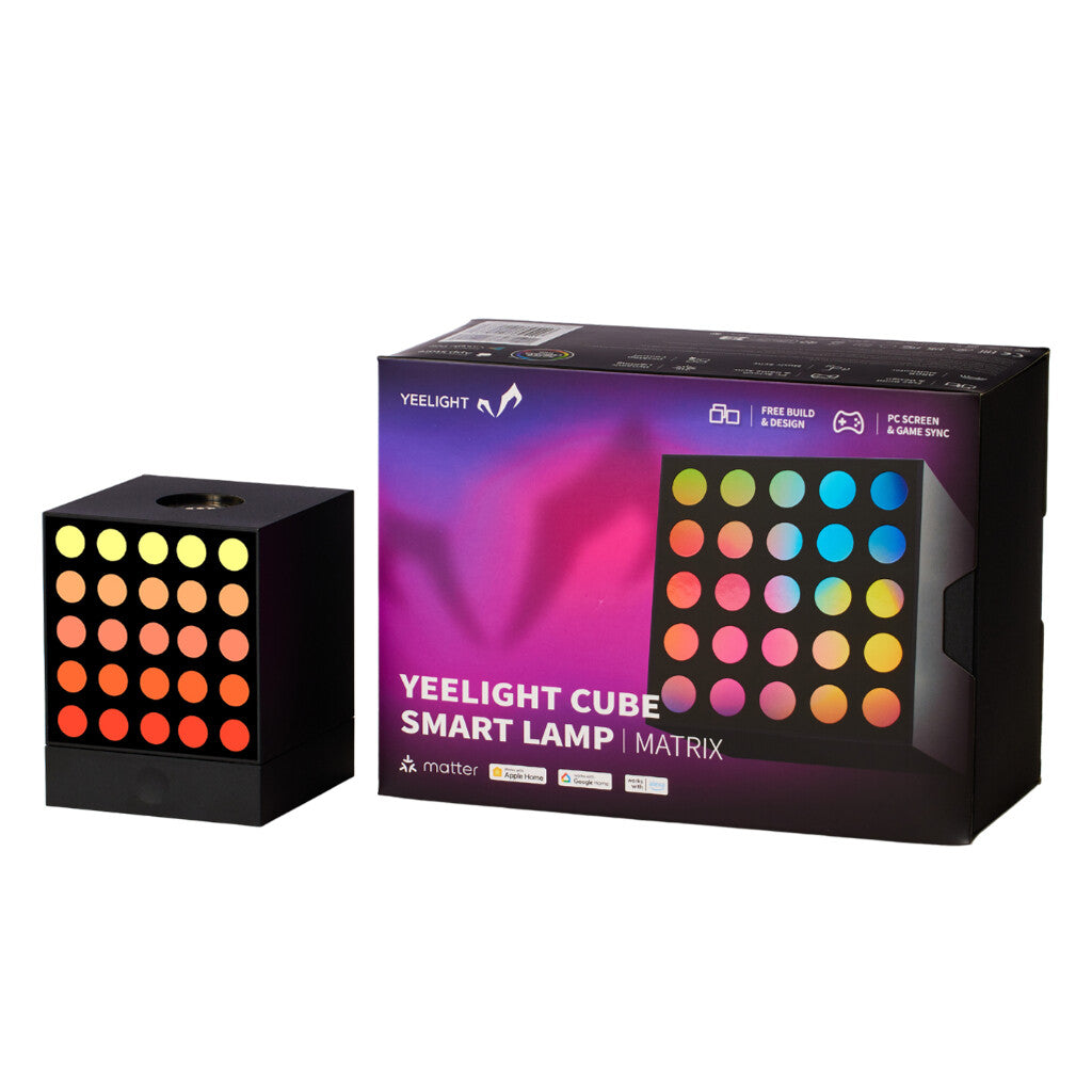 Yeelight Cube (Base) - Wi-Fi Smart table lamp in Black