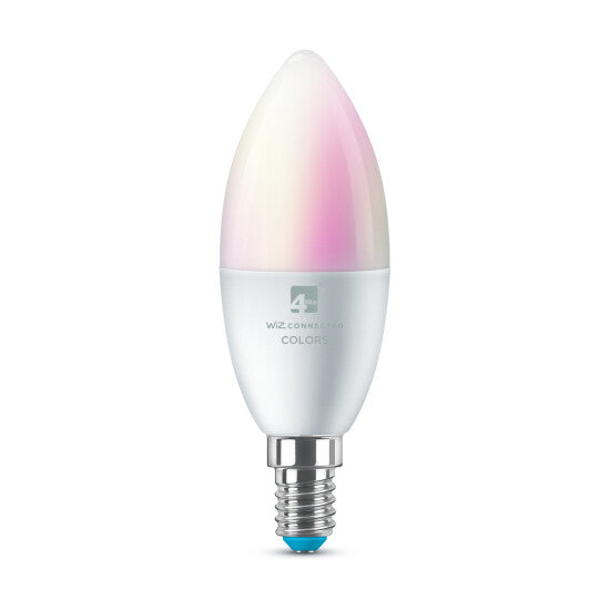 4lite WiZ Connected Smart Wi-Fi Lightbulb - Multicolour - E14