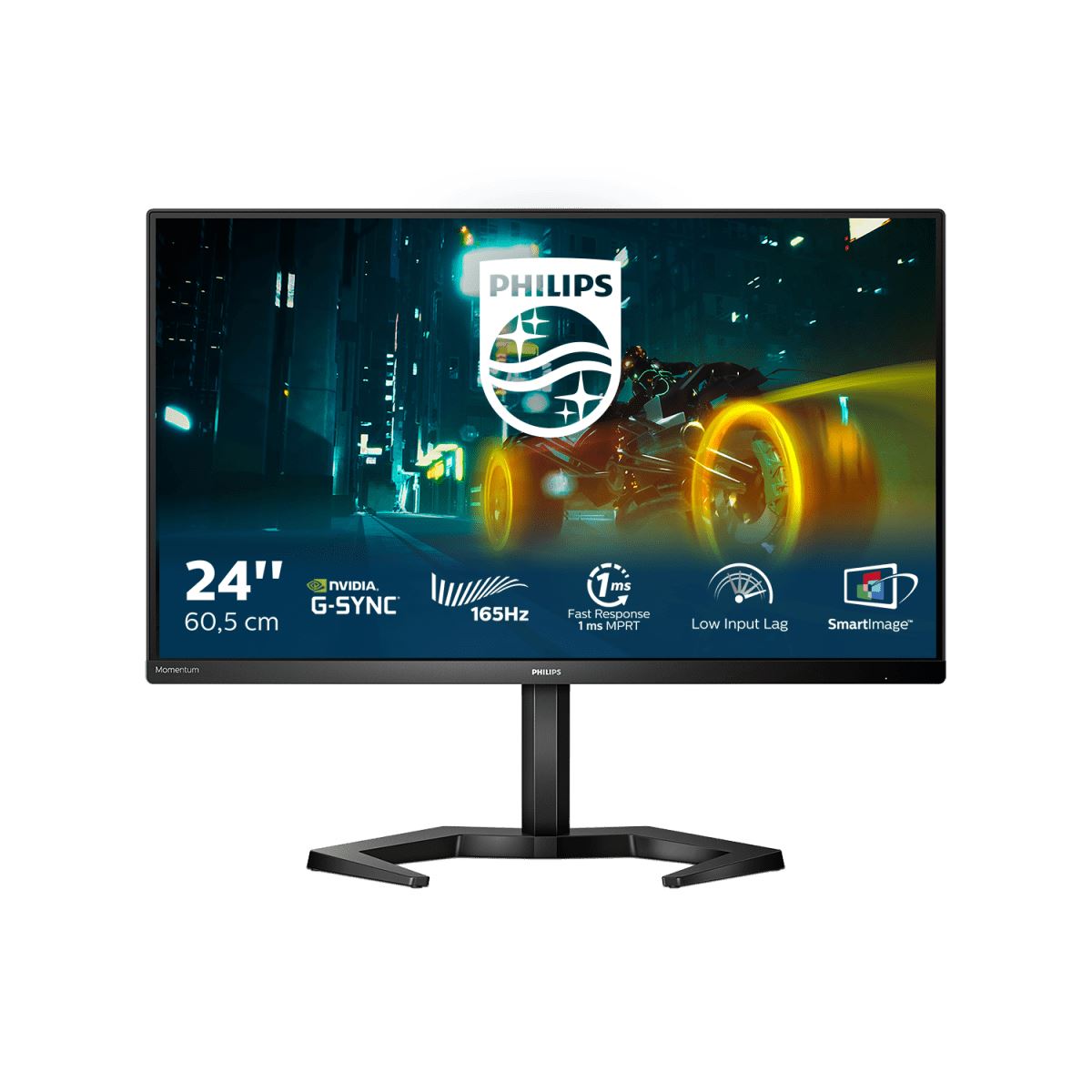 Philips Momentum 24M1N3200ZA/00 Computer Monitor 60.5 cm (23.8") 1920 x 1080 pixels Full HD LED Black