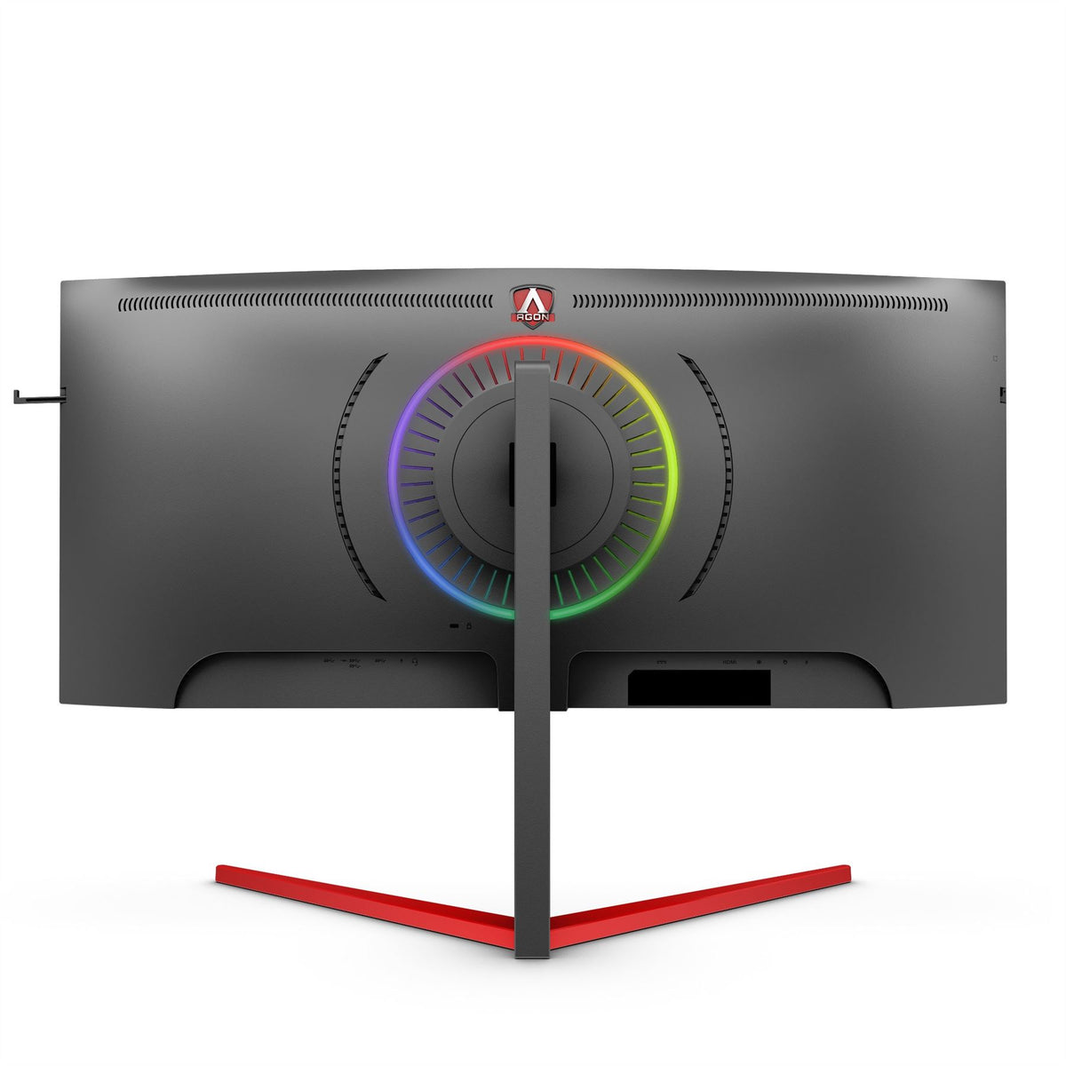 AOC AGON 3 AG353UCG Computer Monitor 88.9 cm (35") 3440 x 1440 pixels Quad HD LED Black, Red
