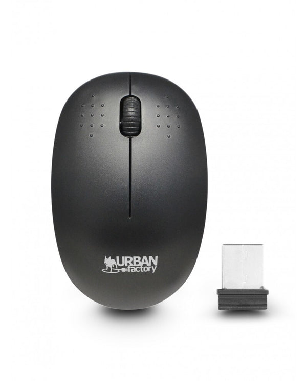Urban Factory Free - Ambidextrous RF Wireless Optical mouse - 1,000 DP ...