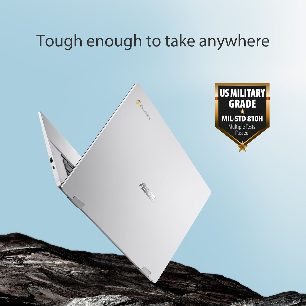 ASUS Chromebook CB1500CKA-NJ0407 - 39.6 cm (15.6&quot;) - Intel® Celeron® N N4500 - 4 GB LPDDR4x-SDRAM - 64 GB eMMC - Wi-Fi 6 - ChromeOS - Silver