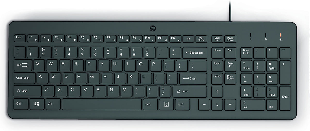 Hewlett Packard 150 - USB Wired Keyboard