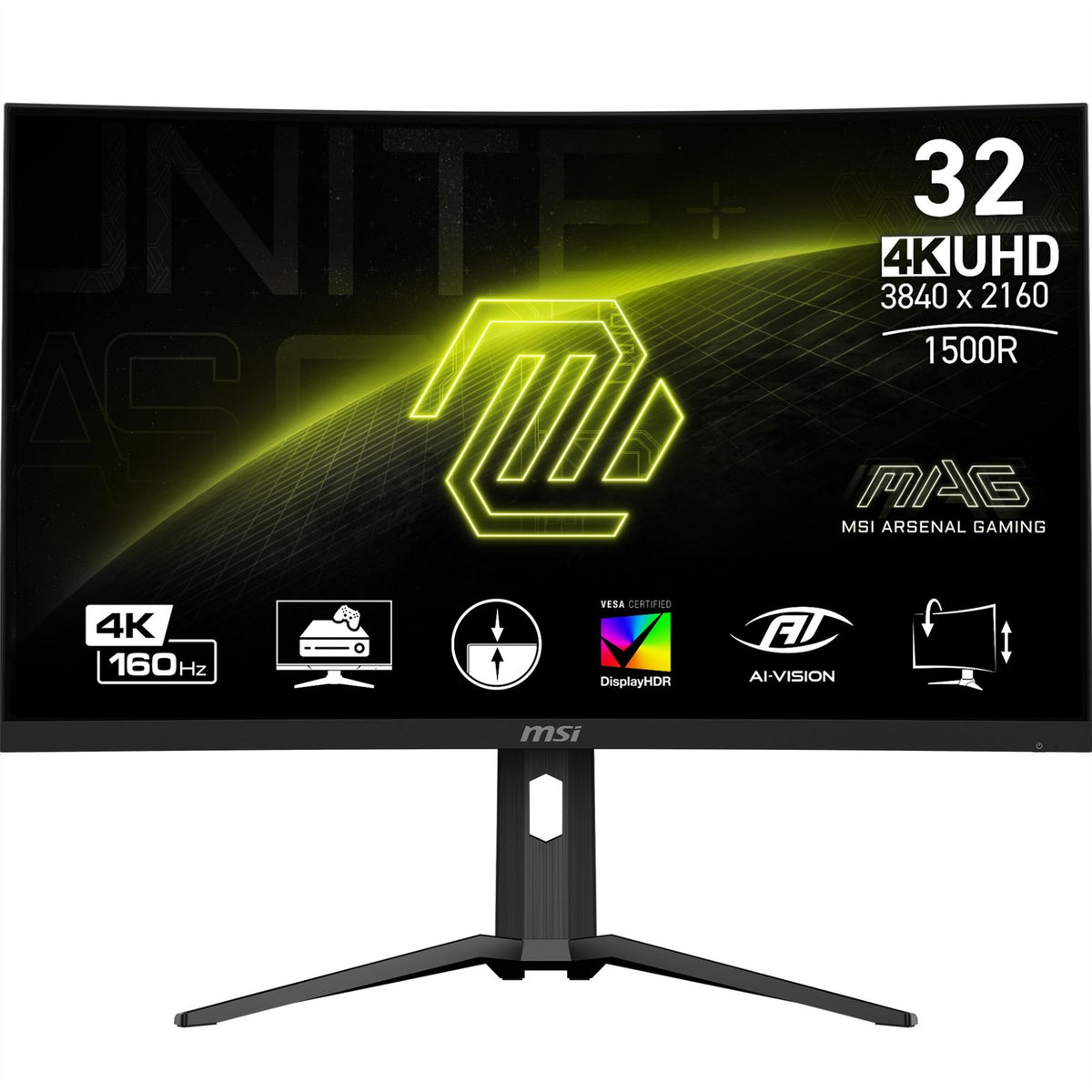 MSI MAG 321CUP - 80 cm (31.5") - 3840 x 2160 pixels 4K UHD Monitor