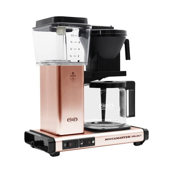 Moccamaster KBG Select - 1.25 Litre Fully-auto Drip coffee maker in Copper