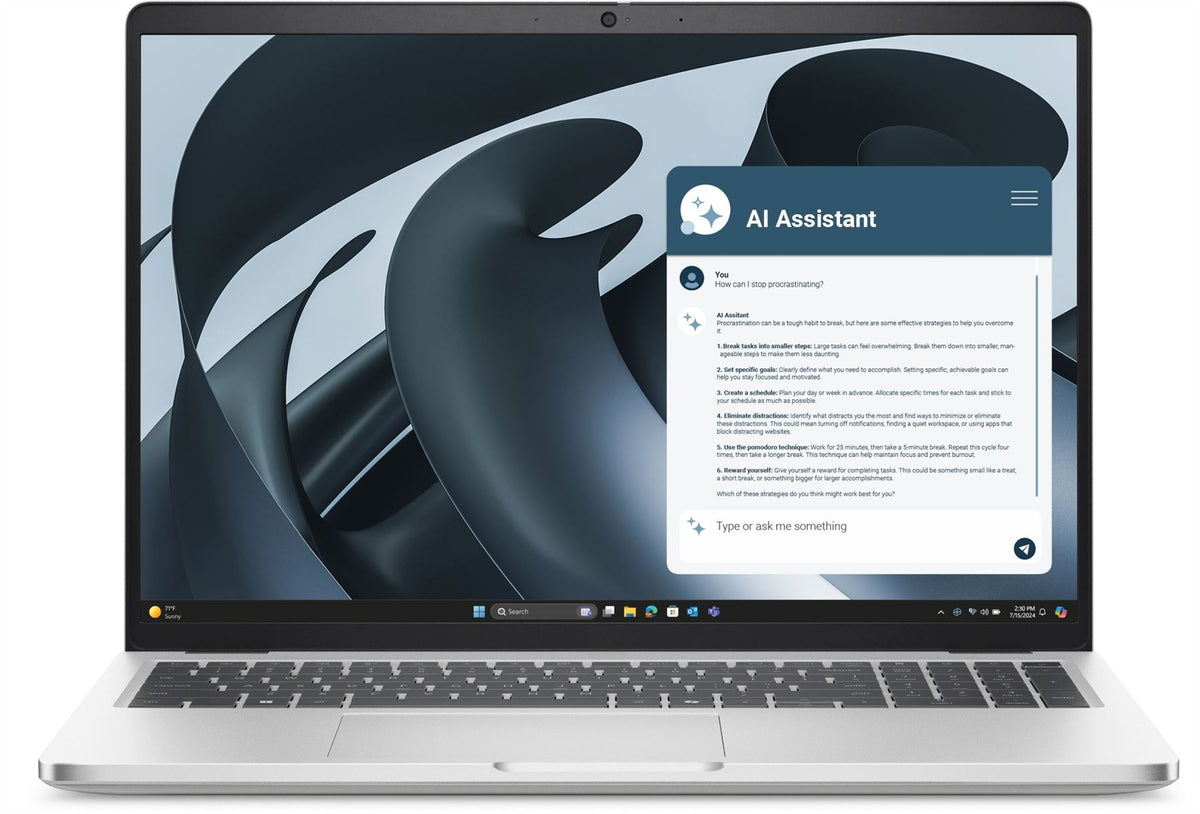 DELL Pro 16 Plus PB16255 AMD Ryzen AI 5 340 Laptop 40.6 cm (16&quot;) Full HD+ 16 GB LPDDR5x-SDRAM 512 GB SSD Wi-Fi 7 (802.11be) Windows 11 Pro UK English Aluminium