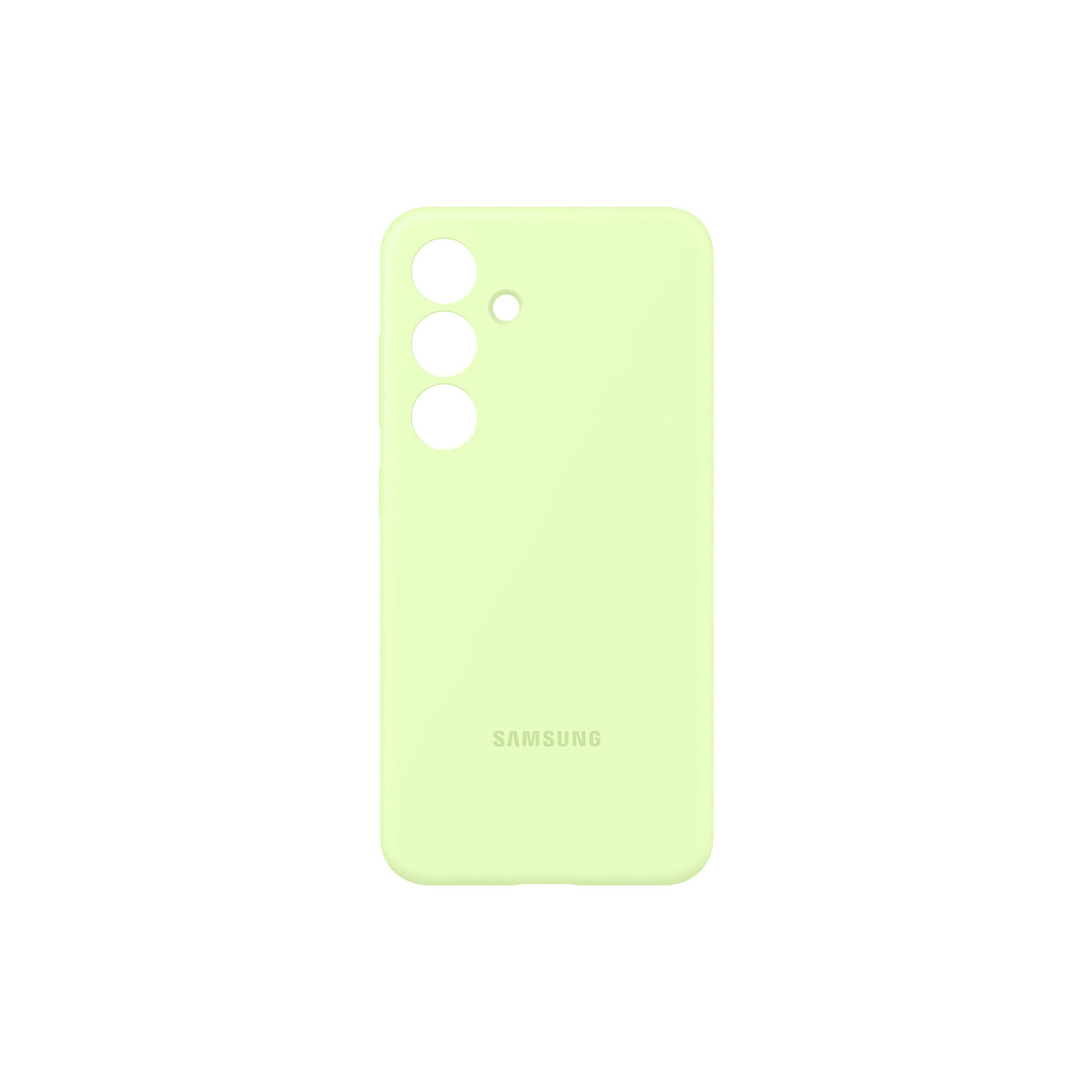 Samsung Silicone Case for Galaxy S24 in Green