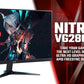 Acer Nitro VG280K - 71.1 cm (28") - 3840 x 2160 pixels 4K UHD LED Monitor