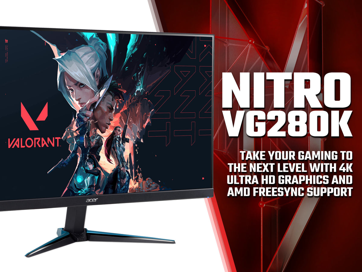 Acer Nitro VG280K - 71.1 cm (28") - 3840 x 2160 pixels 4K UHD LED Monitor