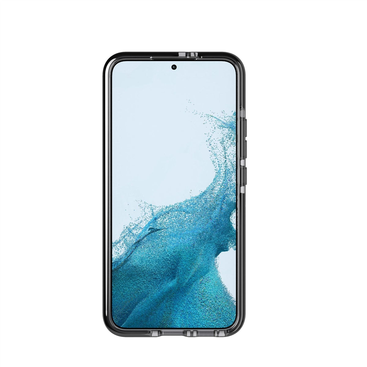 Tech21 Evo Check mobile phone case for Galaxy S22+ in Black