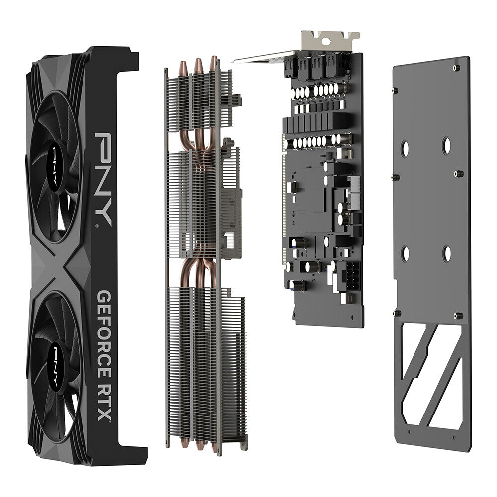 PNY VERTO Dual - NVIDIA 8 GB GDDR6 GeForce RTX 4060 Ti graphics card