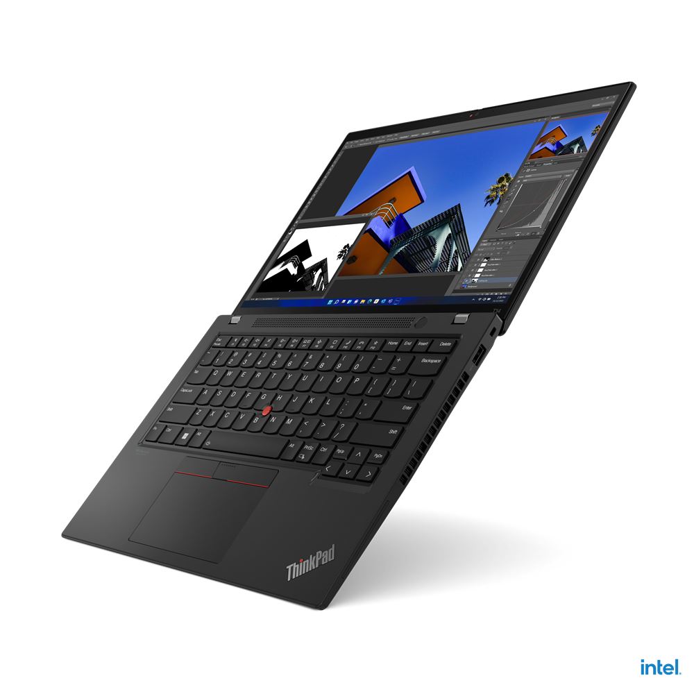 Lenovo ThinkPad T14 14" Laptop - Intel® Core i5-1235U - 16 GB DDR4-SDRAM - 256 GB SSD - Windows 11 Pro - Black