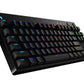 Logitech G G PRO - USB Wired RGB Mechanical TKL Gaming Keyboard in Black (QWERTY Nordic)