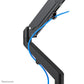 Neomounts DS70-700BL1 - Desk monitor mount for 43.2 cm (17") to 68.6 cm (27")