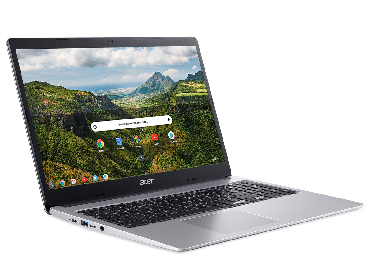 Acer Chromebook CB315-3H - Intel Celeron N4020 - 4GB - 64GB eMMC - 15.6 inch Full HD Display - Google Chrome OS - Silver