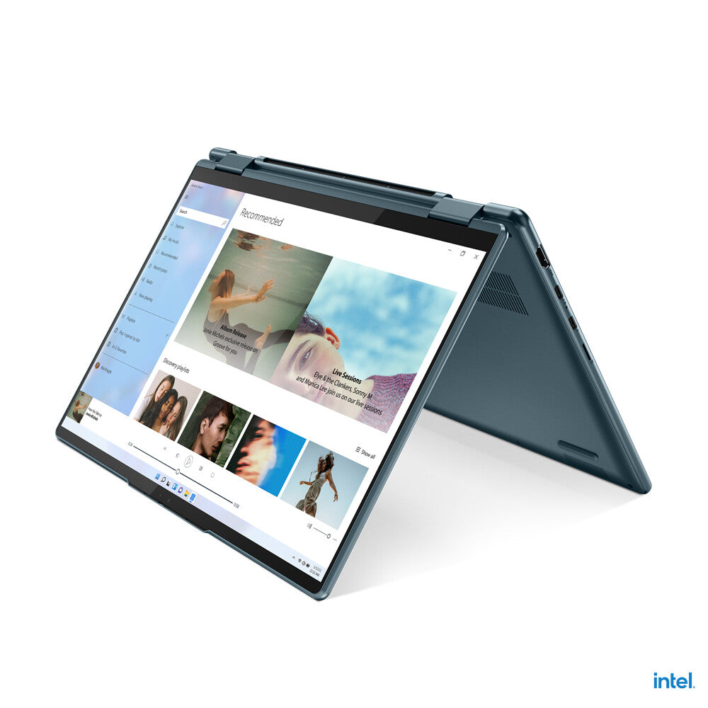 Lenovo Yoga 7 14IAL7 Hybrid (2-in-1) - 35.6 cm (14") - Touchscreen - Intel® Core™ i5-1235U - 8 GB LPDDR5-SDRAM - 512 GB SSD - Wi-Fi 6E - Windows 11 Home - Blue